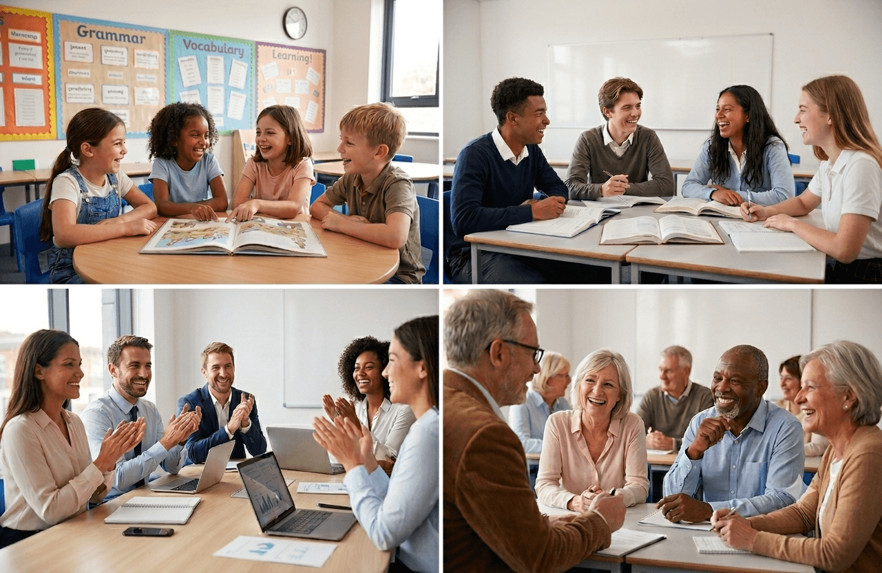 Cursos de inglés para todas las edades